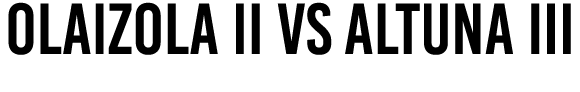Olaizola ii vs Altuna iii