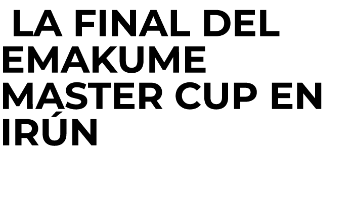  La final del Emakume Master Cup en Irún