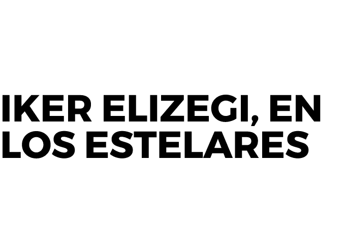 Iker Elizegi, en los estelares