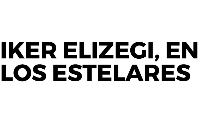 Iker Elizegi, en los estelares