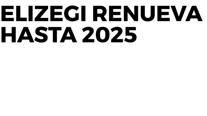 Elizegi renueva hasta 2025