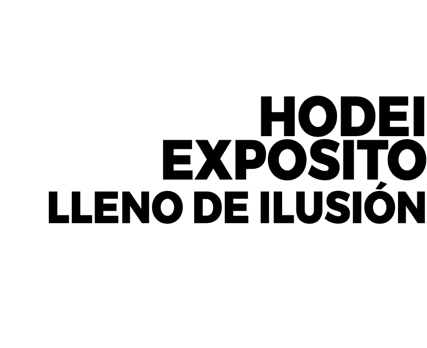 HODEI EXPOSITO LLENO DE ILUSIÓN 