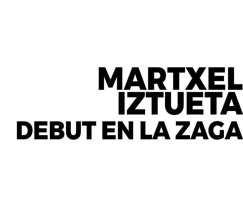 Martxel Iztueta Debut en la zaga