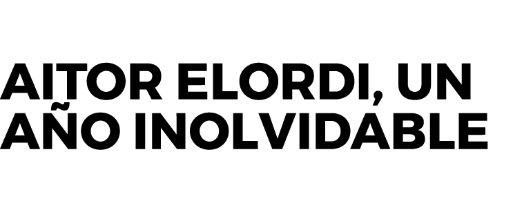 Aitor Elordi, un año inolvidable
