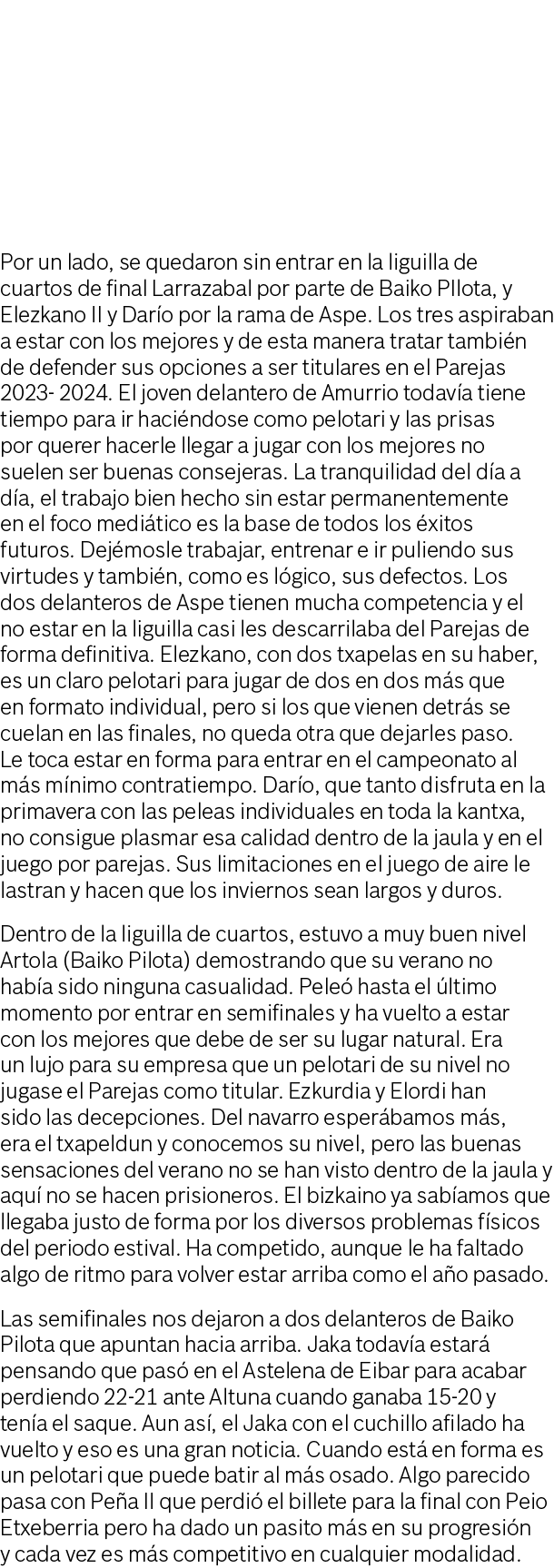 Acaba de concluir el campeonato del Cuatro y Medio y nos ha dejado un nuevo campeón y muchos detalles que vamos a ir    