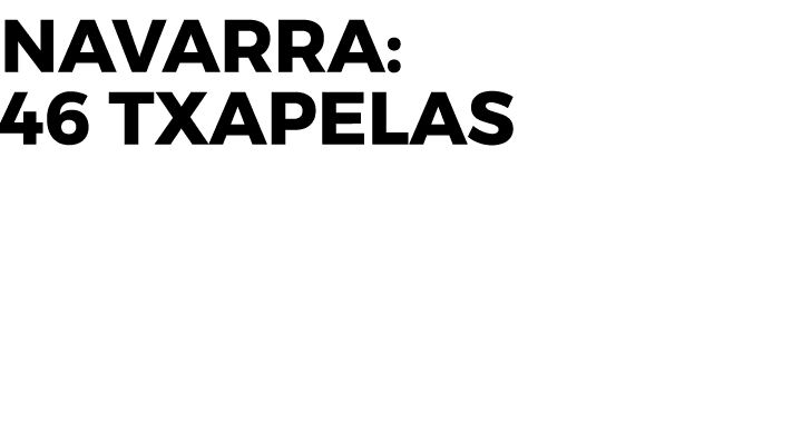 Navarra: 46 Txapelas