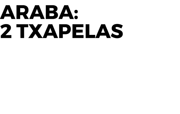 Araba: 2 Txapelas