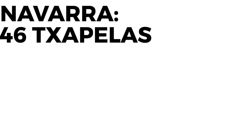 Navarra: 46 Txapelas