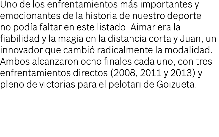 Uno de los enfrentamientos m s importantes y emocionantes de la historia de nuestro deporte no pod a faltar en este l...