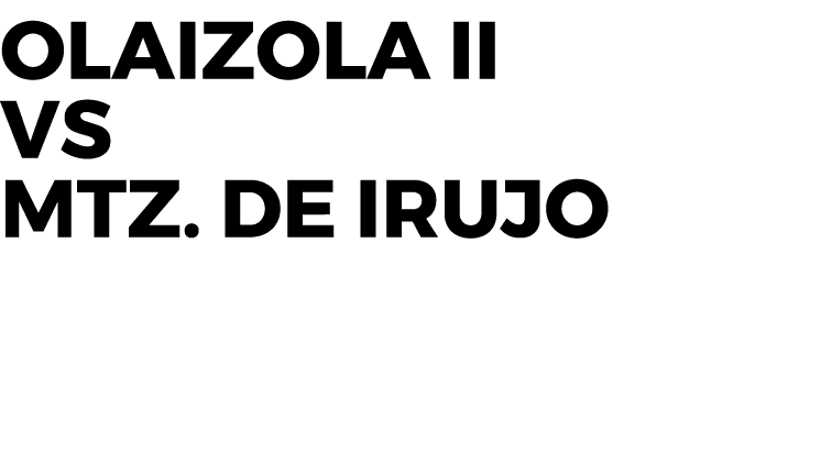 Olaizola II vs Mtz. De Irujo