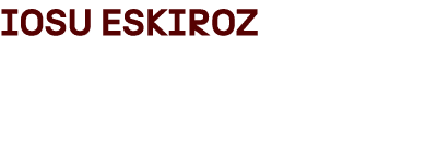 IOSU ESKIROZ