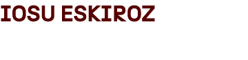 IOSU ESKIROZ
